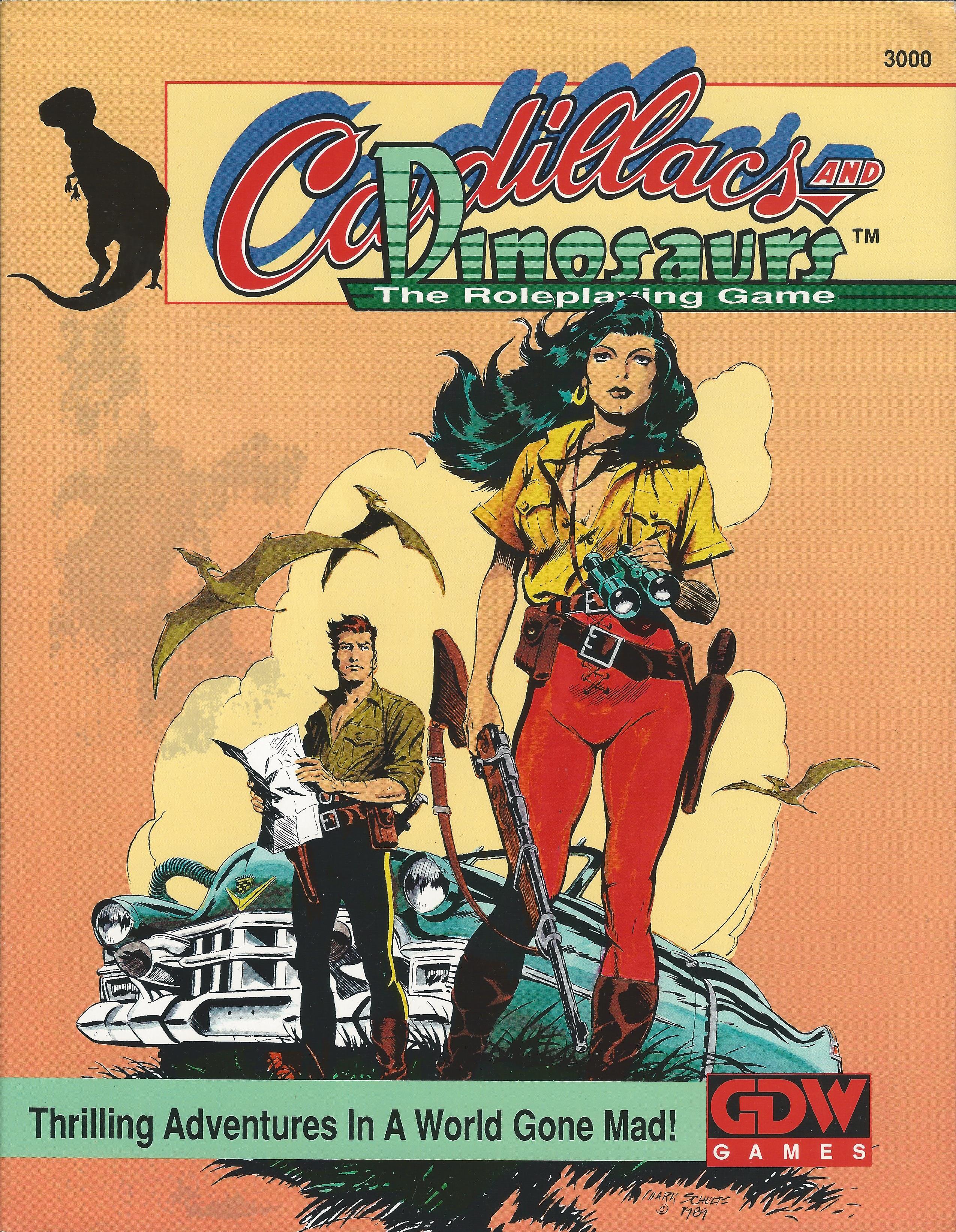 Cadillacs & Dinosaurs: The Roleplaying Game by Frank Chadwick